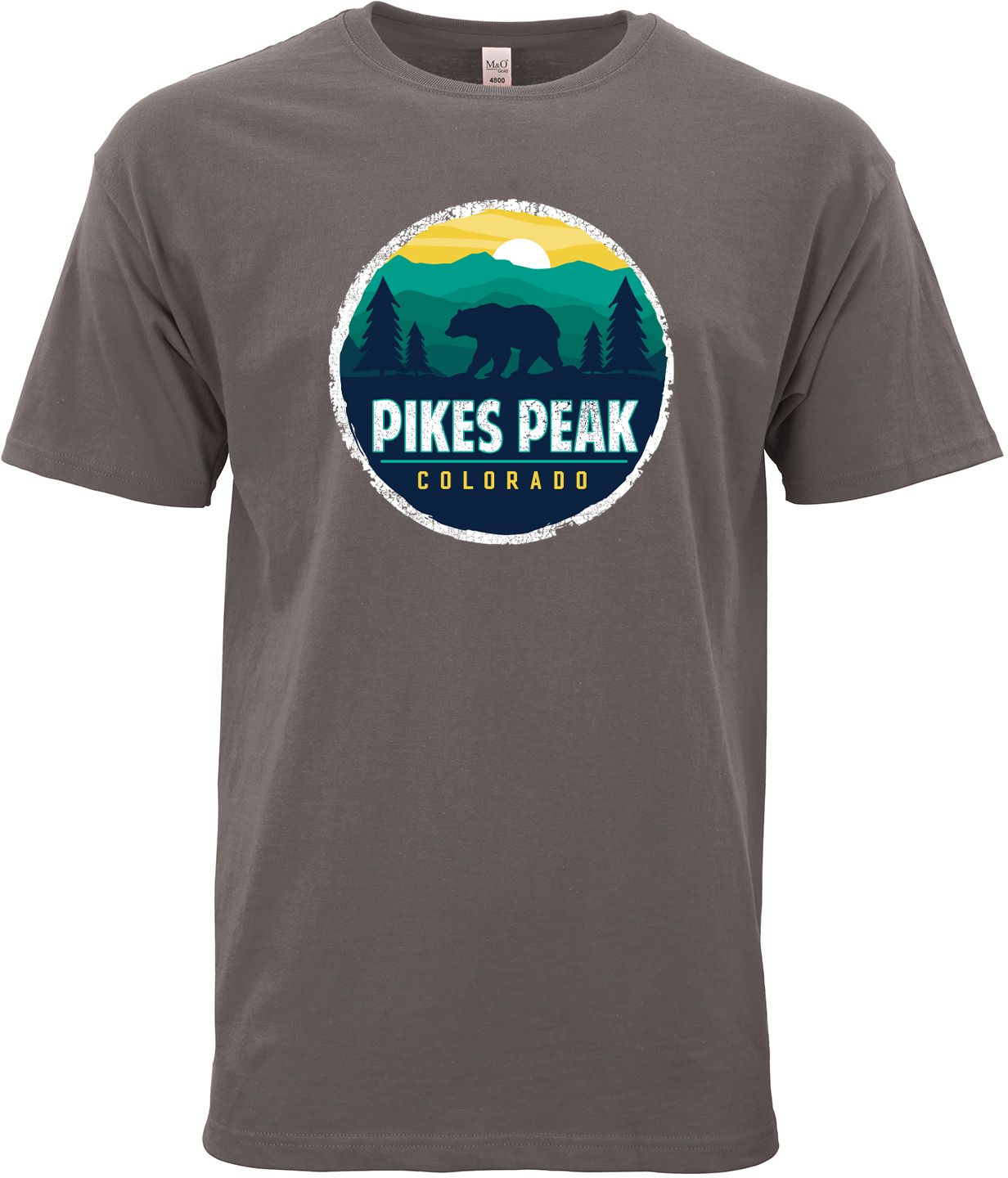 M&O UNISEX GOLD SOFT T-SHIRT 100% COTTON FULL CLR 12