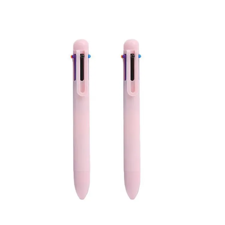 6 In 1 Retractable Macaron Ballpoint Pen 14