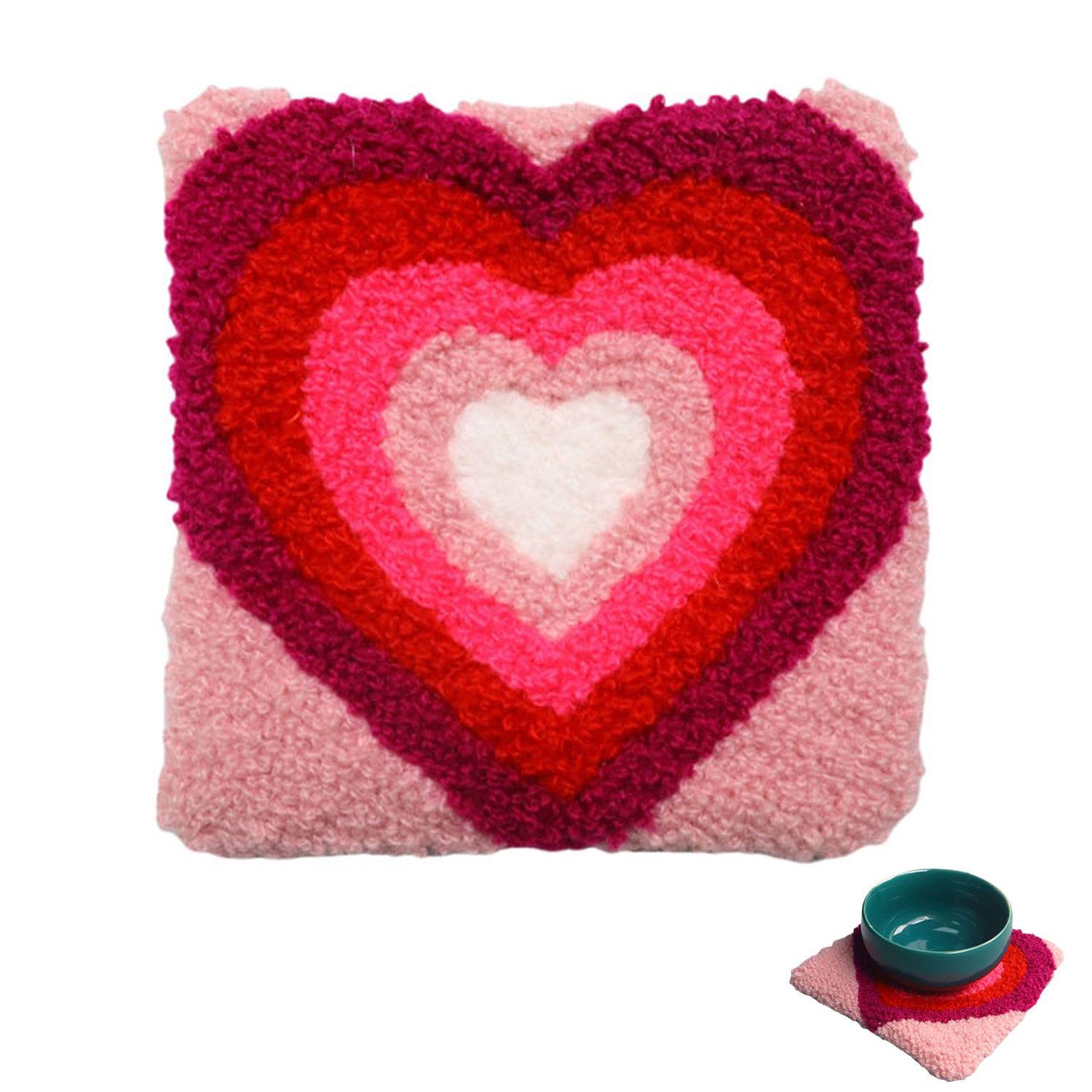 Custom Square Plush Coaster 4