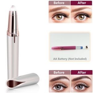 Precision Electric Eyebrow Trimmer Painless Facial Hair Remover 8