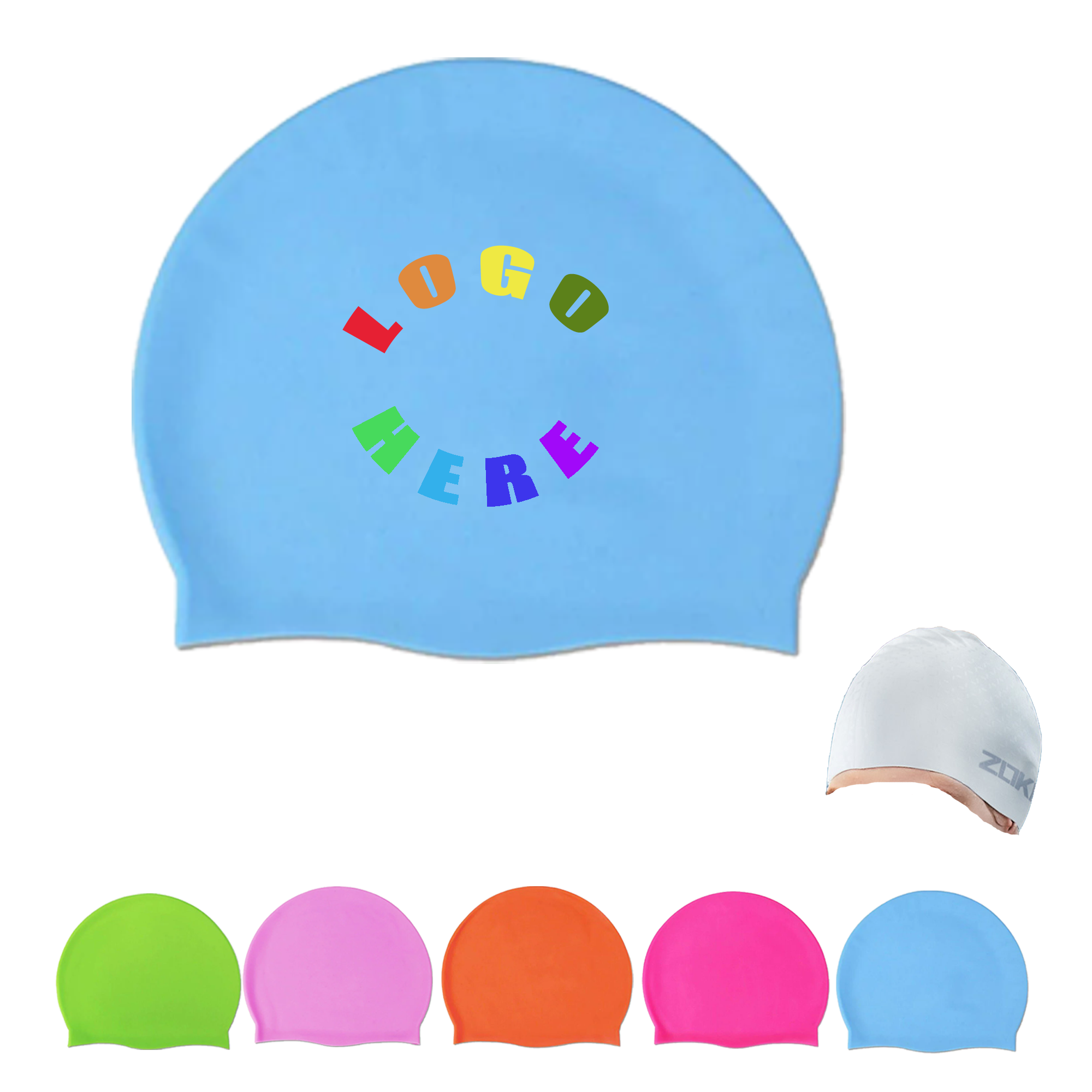 High Quality Silicone Swimming Cap 2