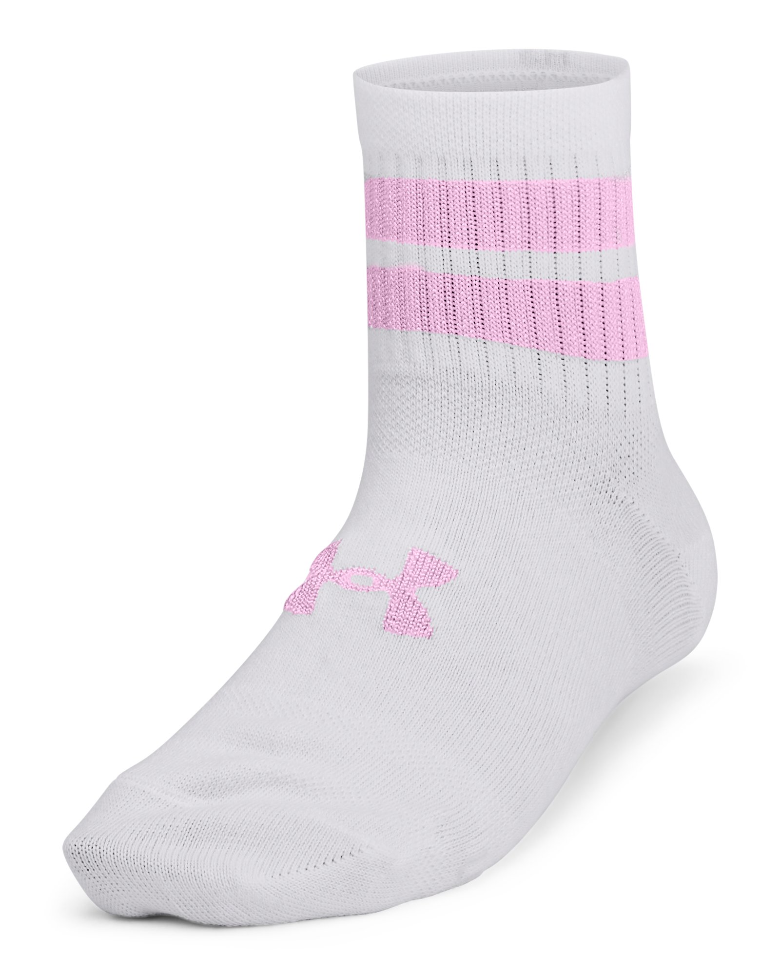 UA Essential Kids' 6-Pack Quarter Socks 4
