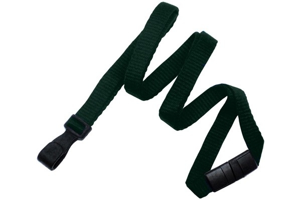 3/8" Bamboo Lanyard with Breakaway (Plastic J-Hook) 3