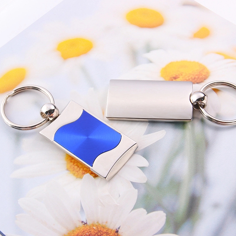Rectangular Wave Key Chain 6