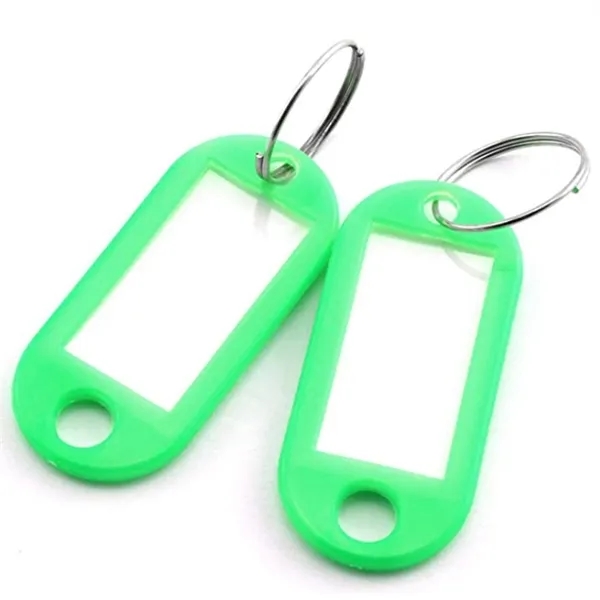 Plastic Key Tags 1