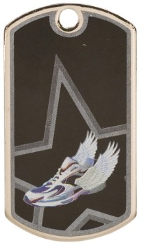 Track Star Metal Dog Tag 2