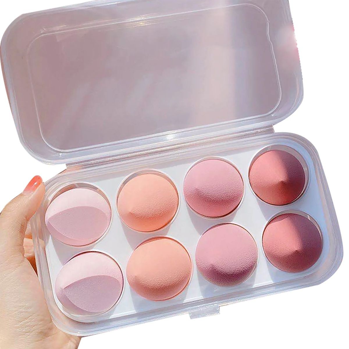 Non-Latex Makeup Sponge Set 4.73" x 3.15" for Foundation and Contouring 4