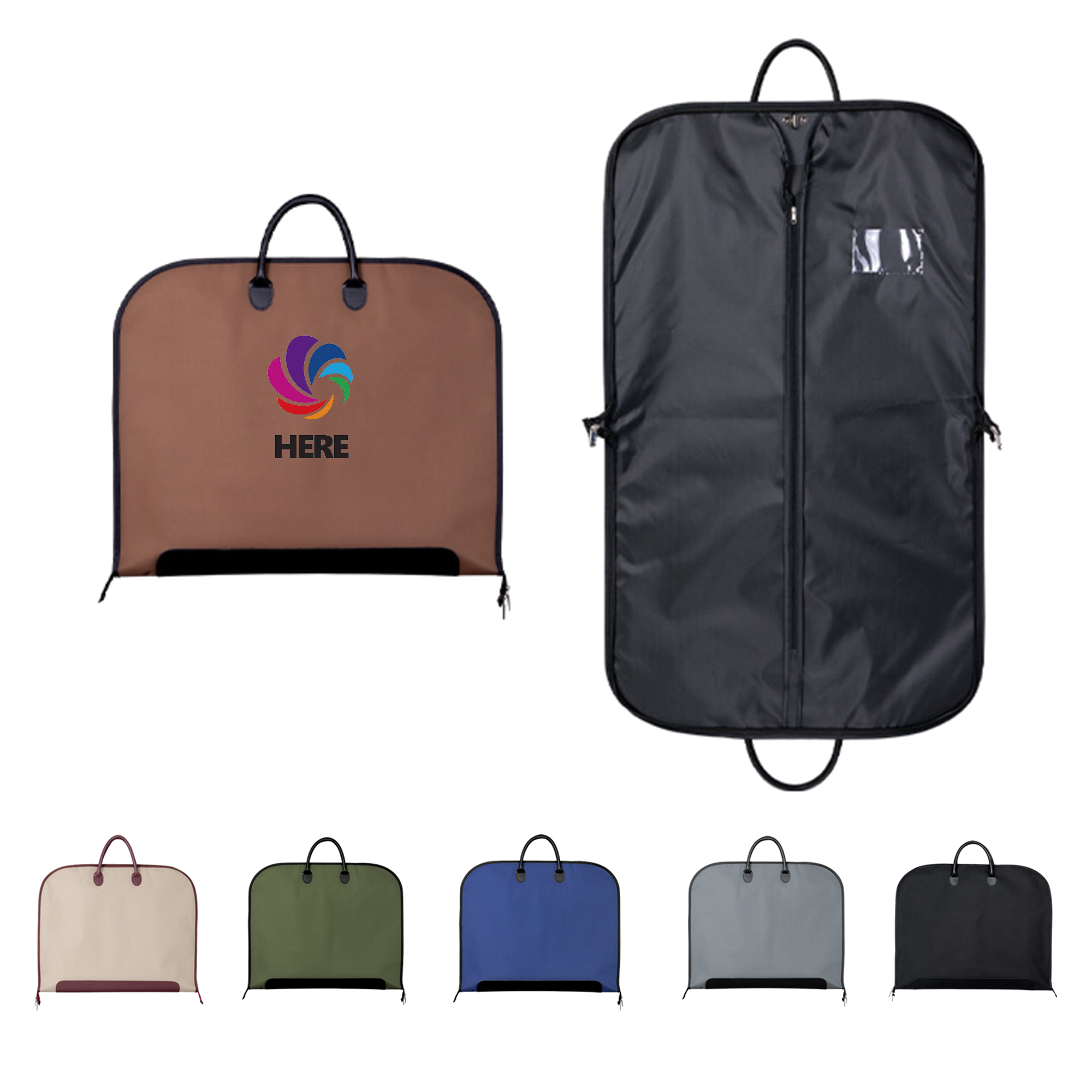 Full Color Hangable Dress Carry On Garment Bag MOQ 10 2