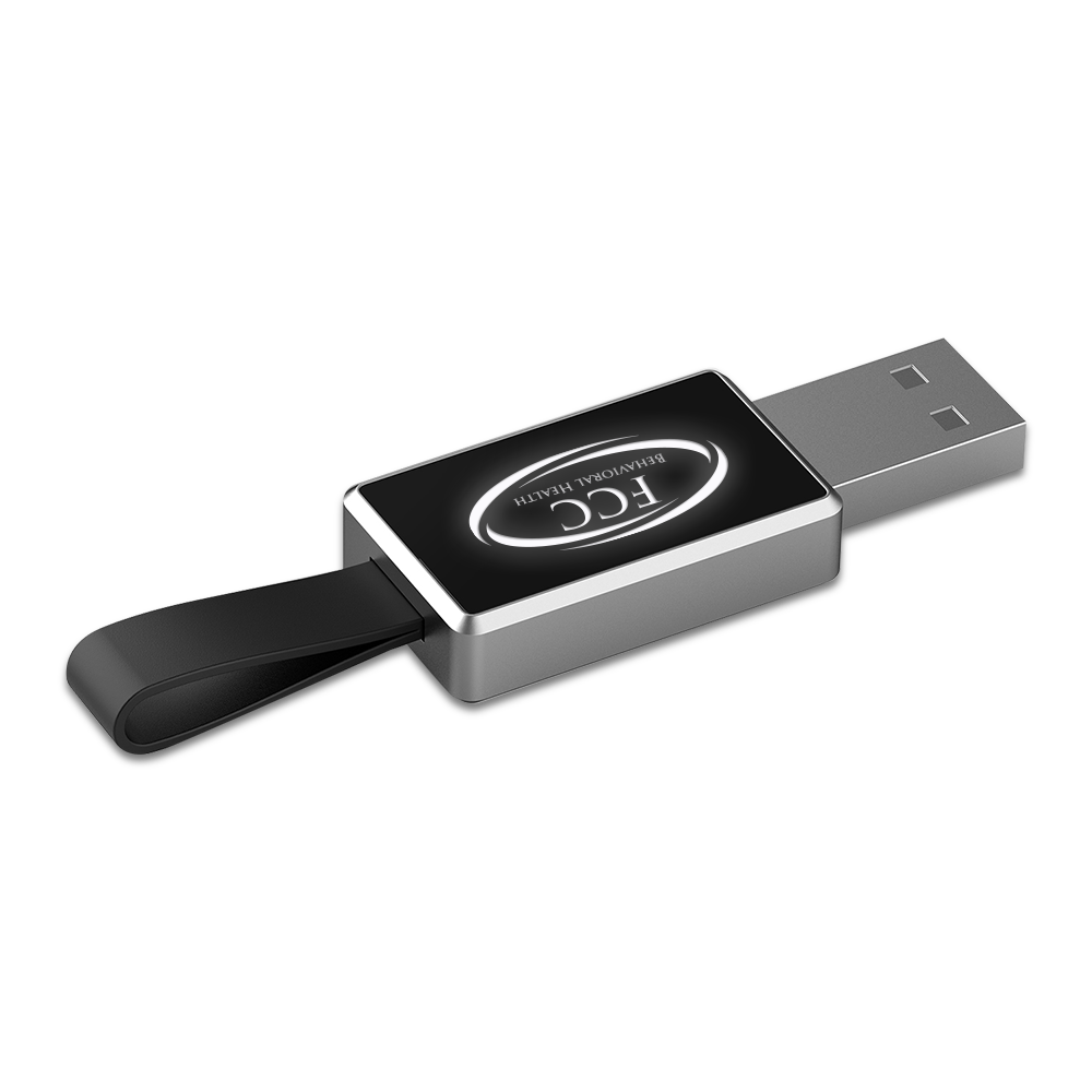 Ashburn Light-Up USB with Silicone Loop 8