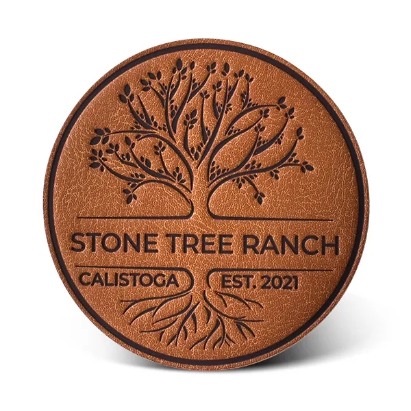 2.5" Leather Patches 5