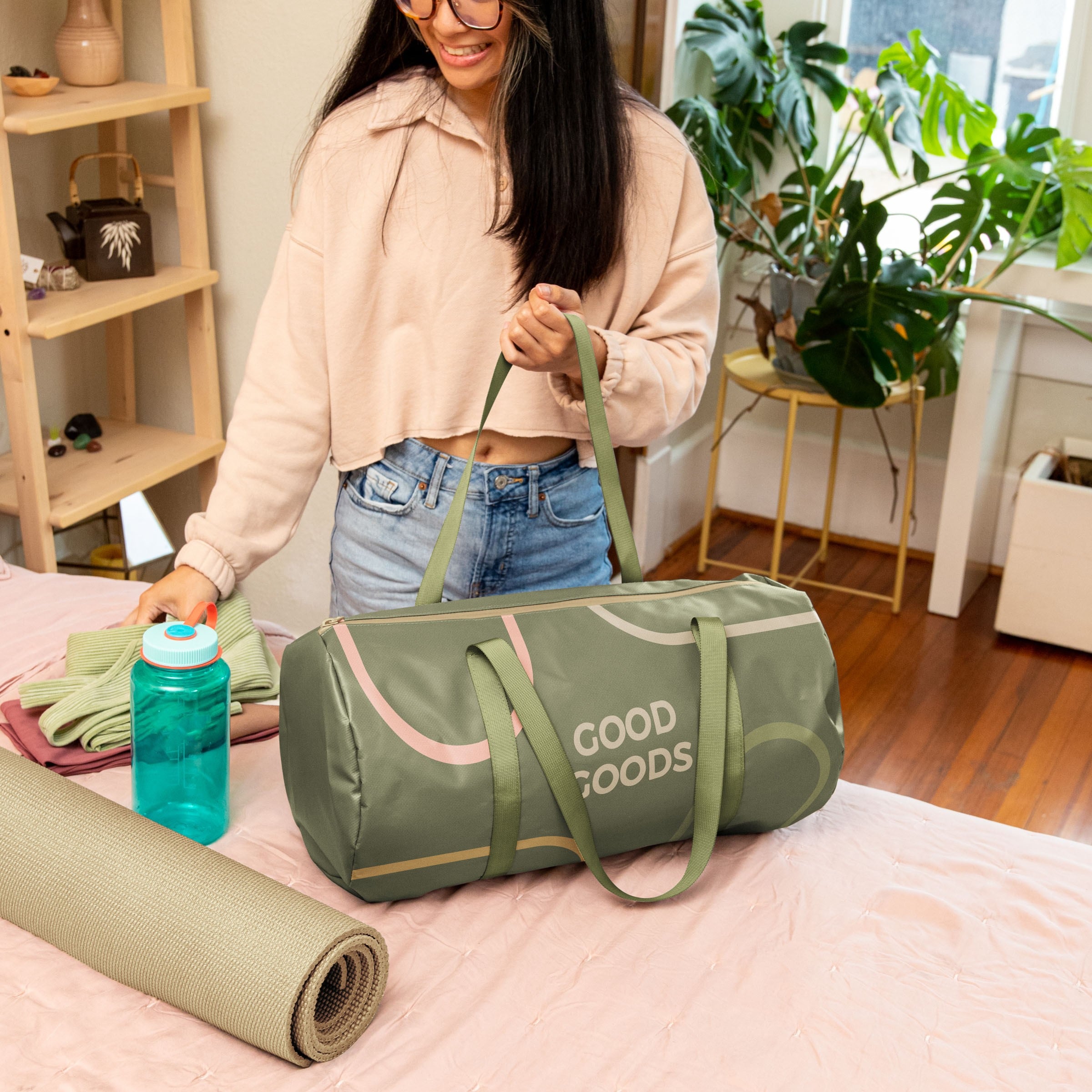 BARREL DUFFEL - 4CP TARPAULIN - SMALL