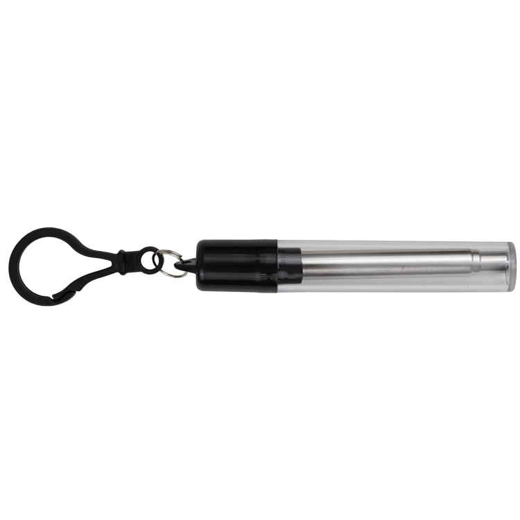 "Eco-Collapsible Straw" 8" Reusable Stainless Steel Straw 39