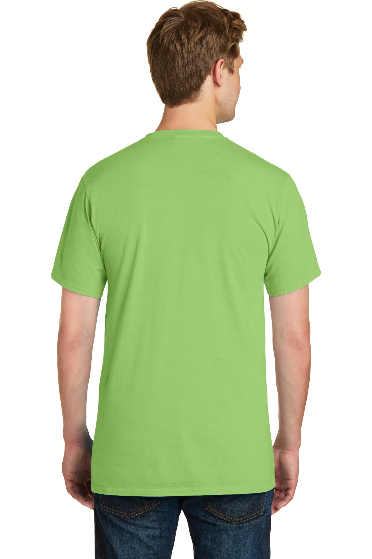 Port & Co Beach Wash Garment-Dyed Pocket Tee. PC099P 5