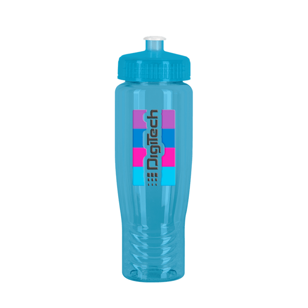 SAHARA 28 oz. Eco-Polyclear™ Sports Bottle with Push/Pull Lid 49