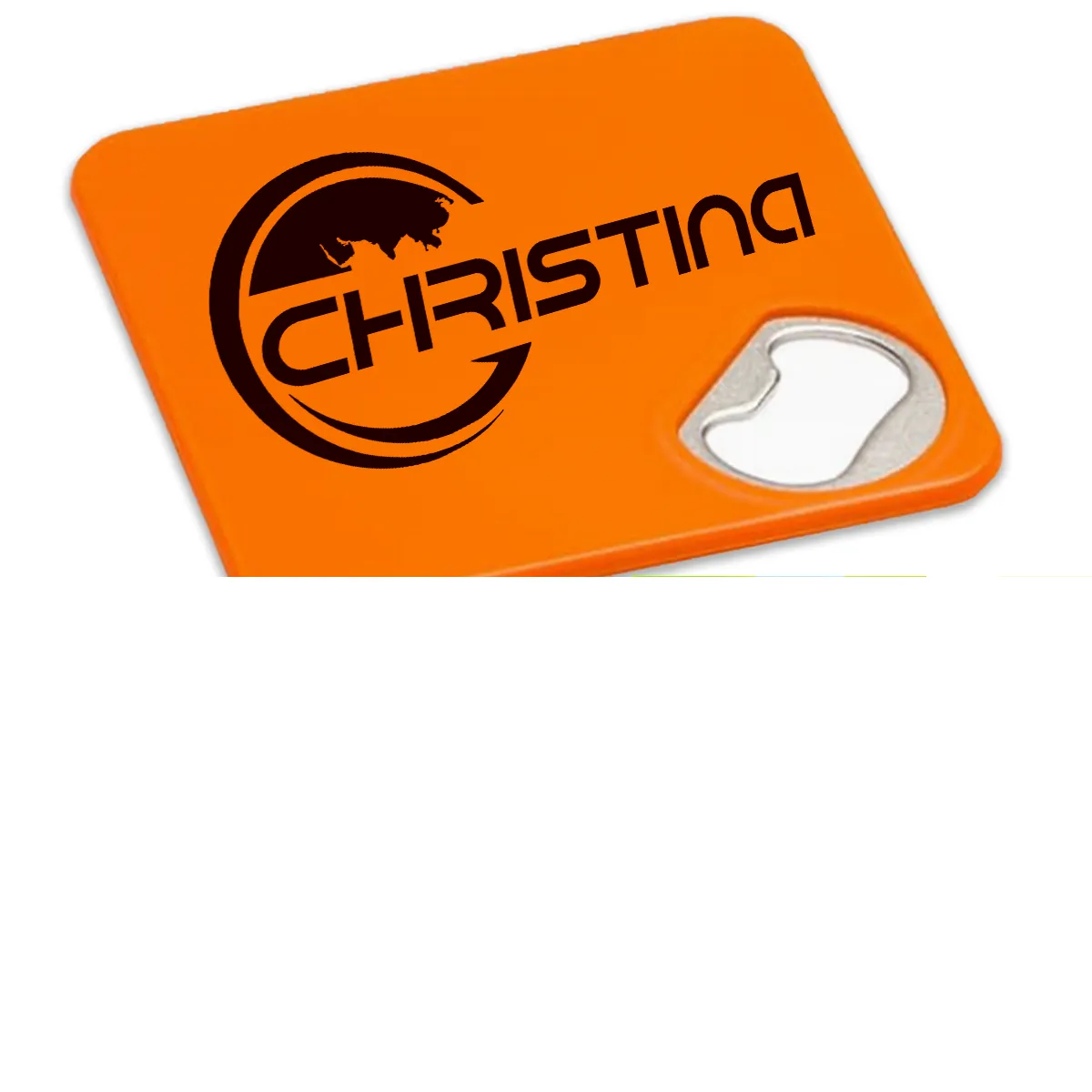 In Stock Custom Logo Promotional Beer Opener Coaster 2