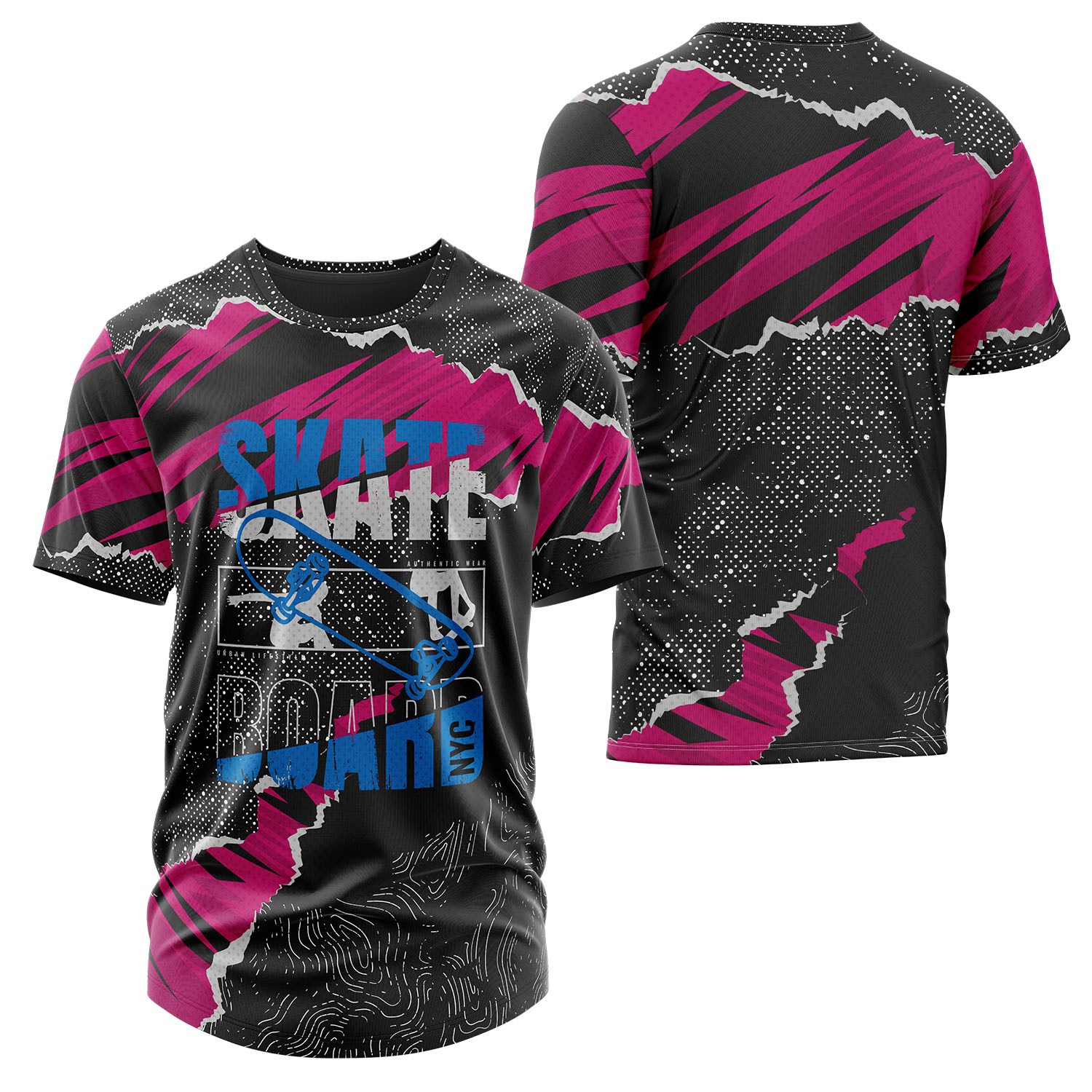 Youth 160 GSM Birdseye Mesh Performance Short Sleeve T-Shirt 3