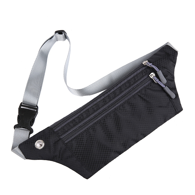 "Zippers Adjustable Waist Strap Fanny Pack" 5
