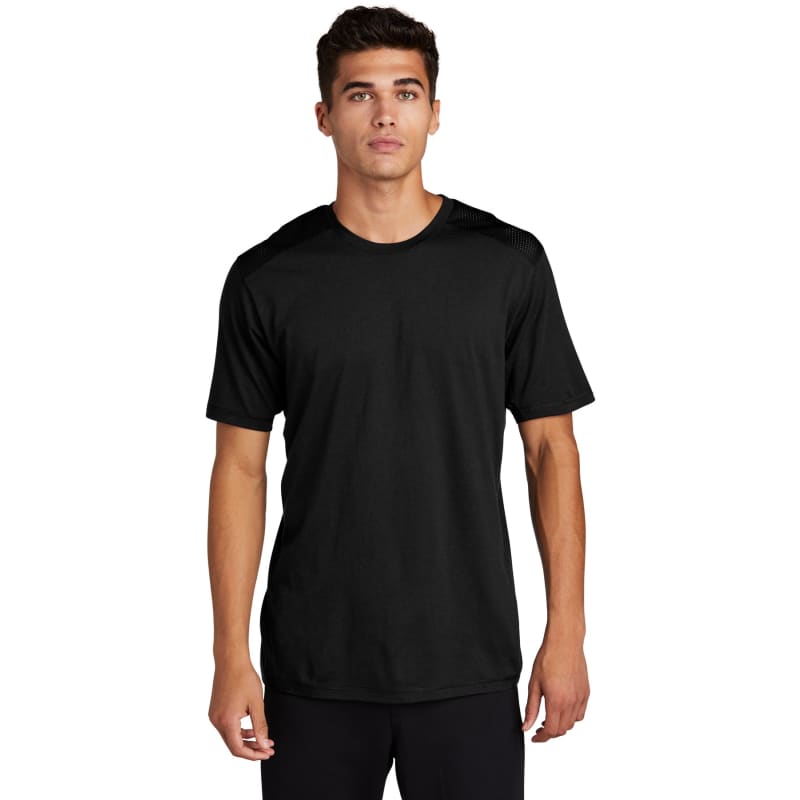 Sport-Tek PosiCharge Tri-Blend Wicking Draft Tee. 16