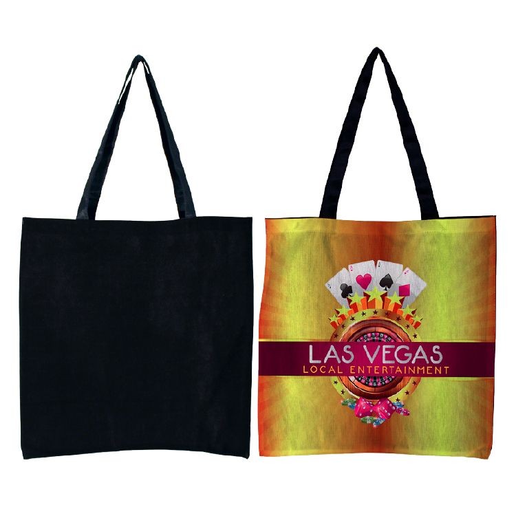 Flat Tote- Full Color on Front Only 5