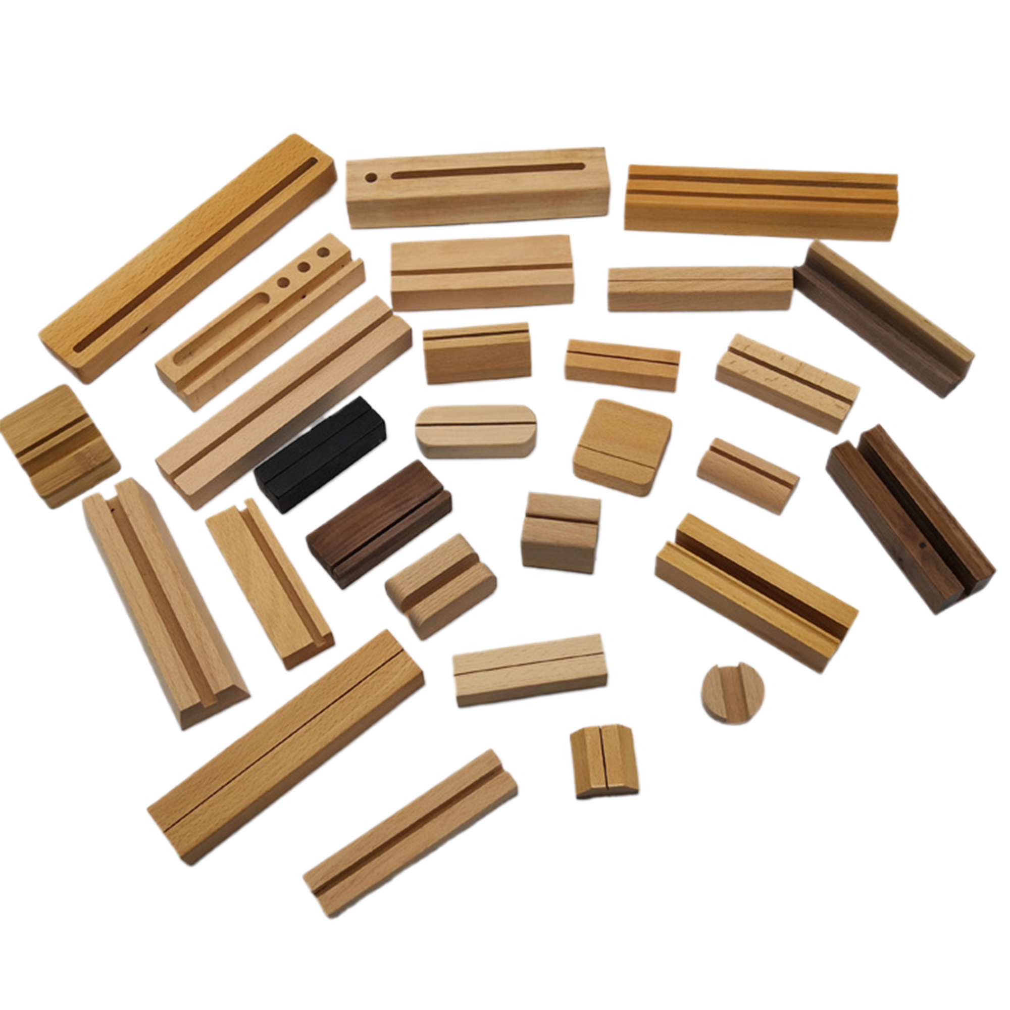 MOQ50 Wooden Stand For Phones And Tablets 1