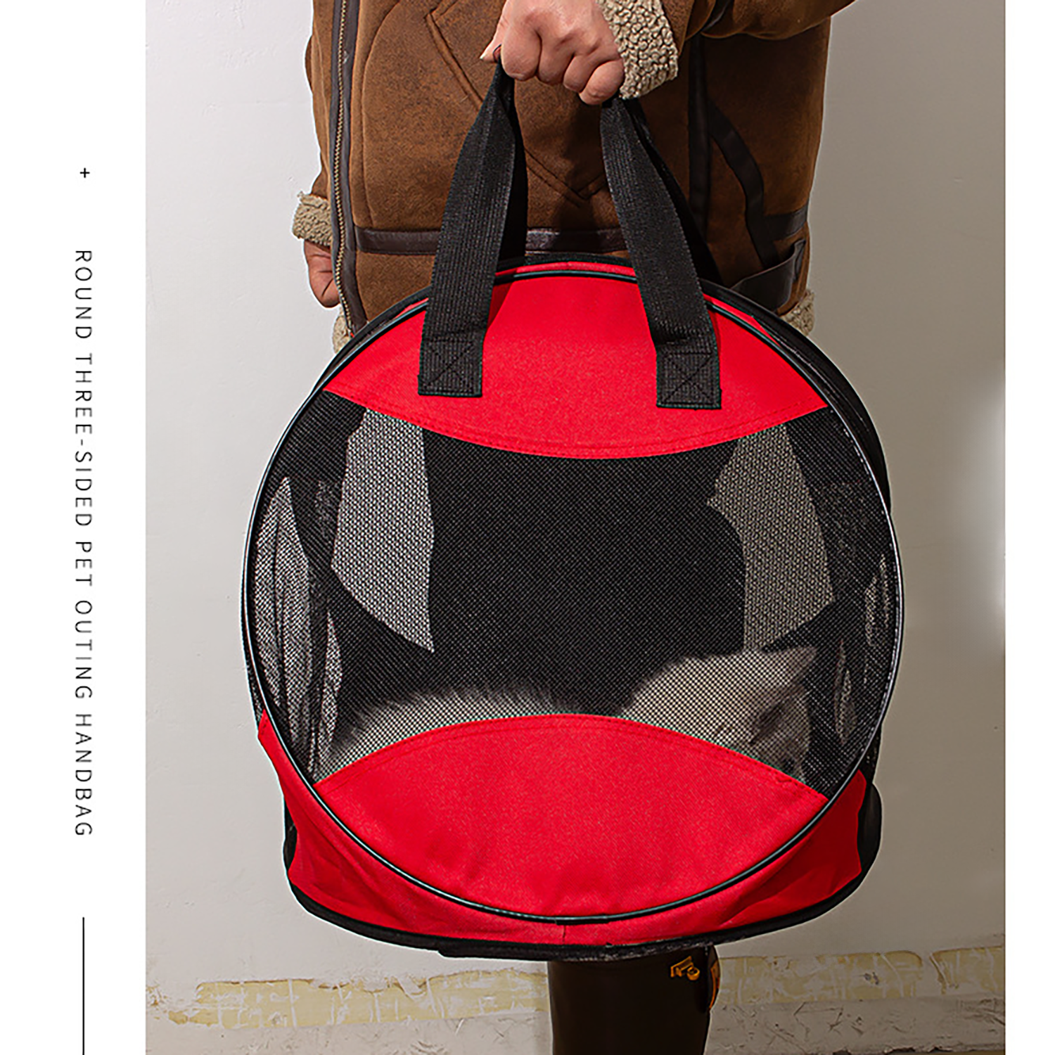 Triangular Foldable Pet Carrier Bag 9