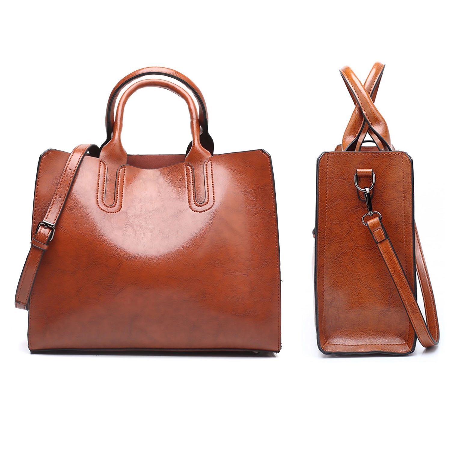 Women Leather Shoulder Handbag 2