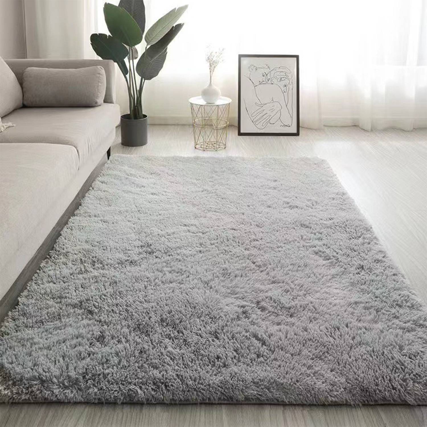 Luxurious Soft Plush Shag Area Rug 4