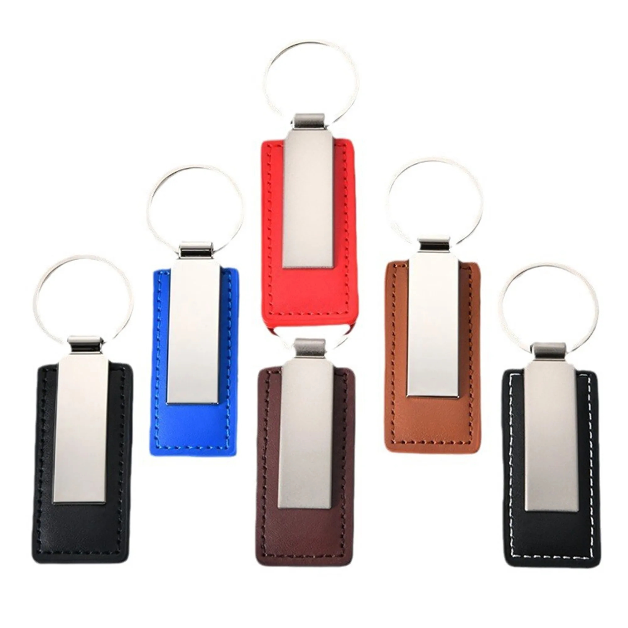 PU Leather Keychain 2