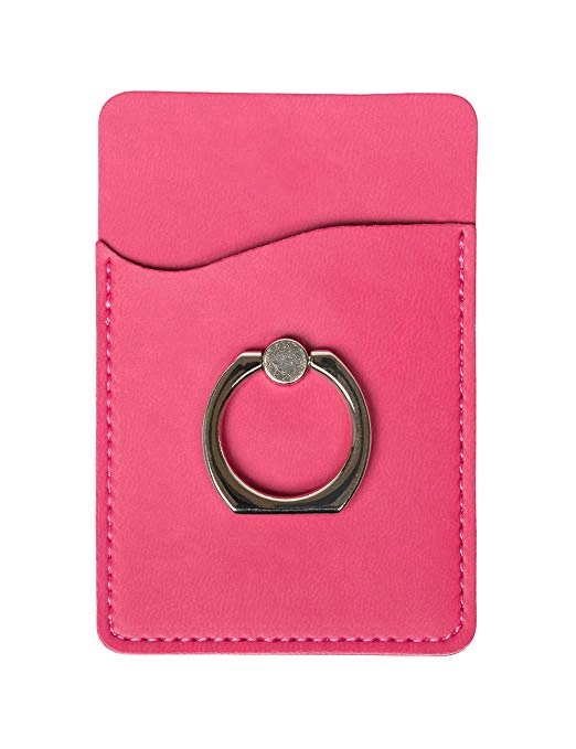 PU Smartphone Wallet with Ring Stand 3