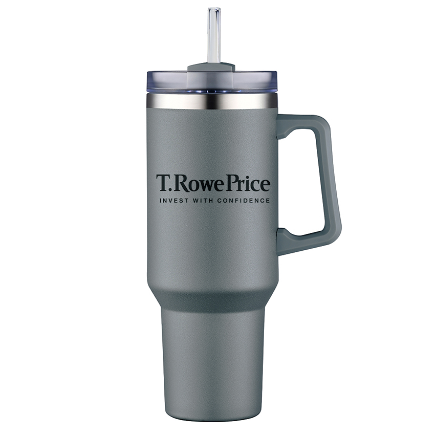 Aqueduct-III 40 Oz. Tumbler Mugs with Straw (Double Walled) 6