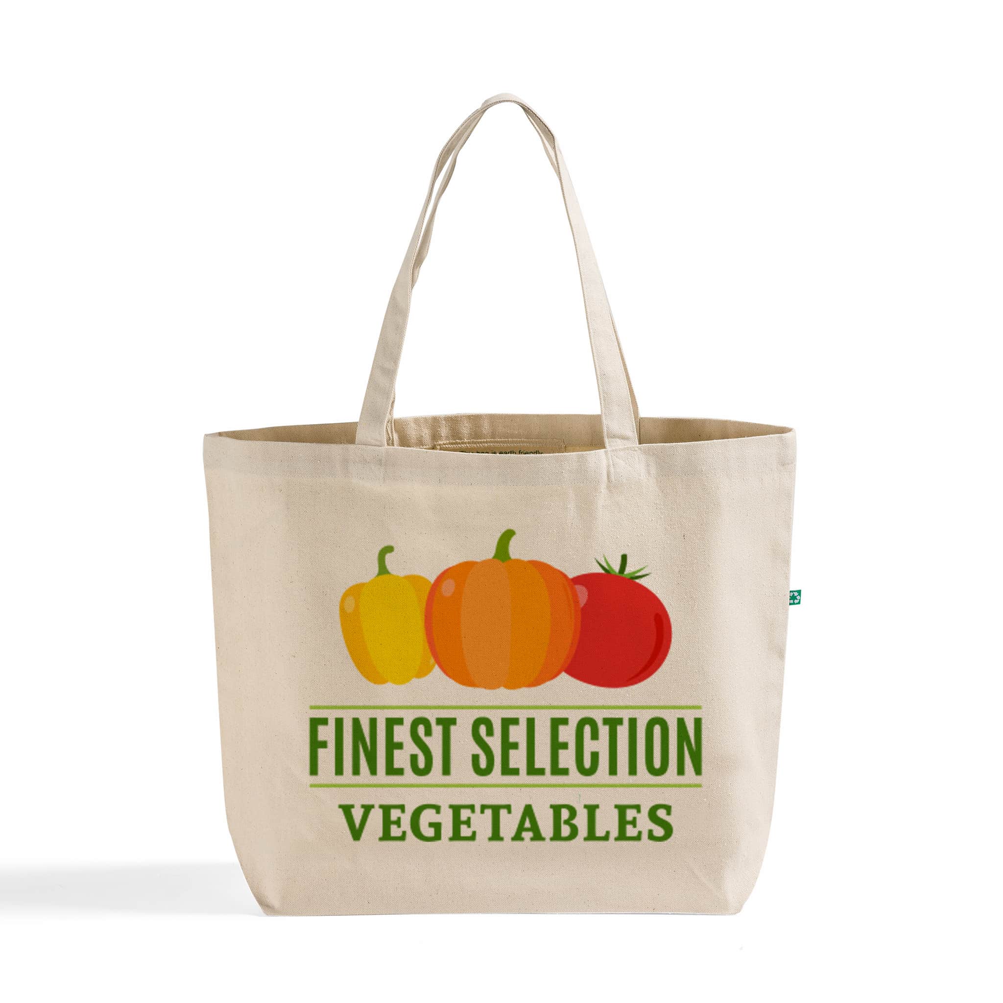 Recycled Merch Canvas Tote Bag, custom tote bag with logo imprint 25