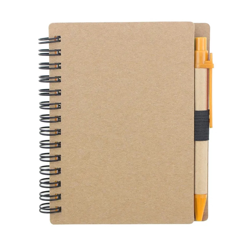 Kraft Cover Spiral Notebooks 4