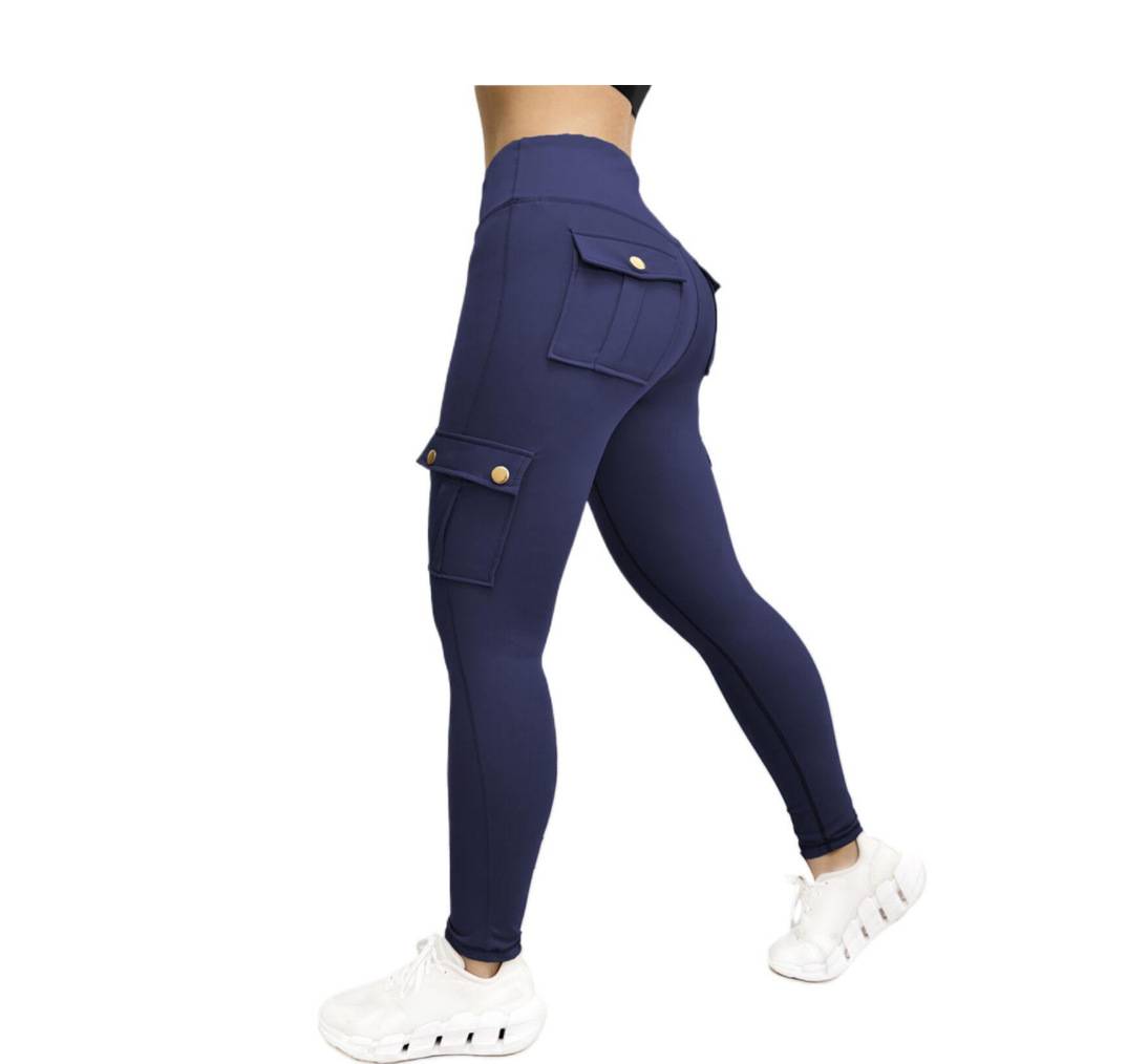 Workwear-style sports yoga leggings 2
