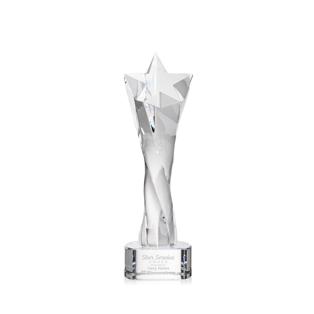 Arlington Star Award on Paragon Base - Clear 10