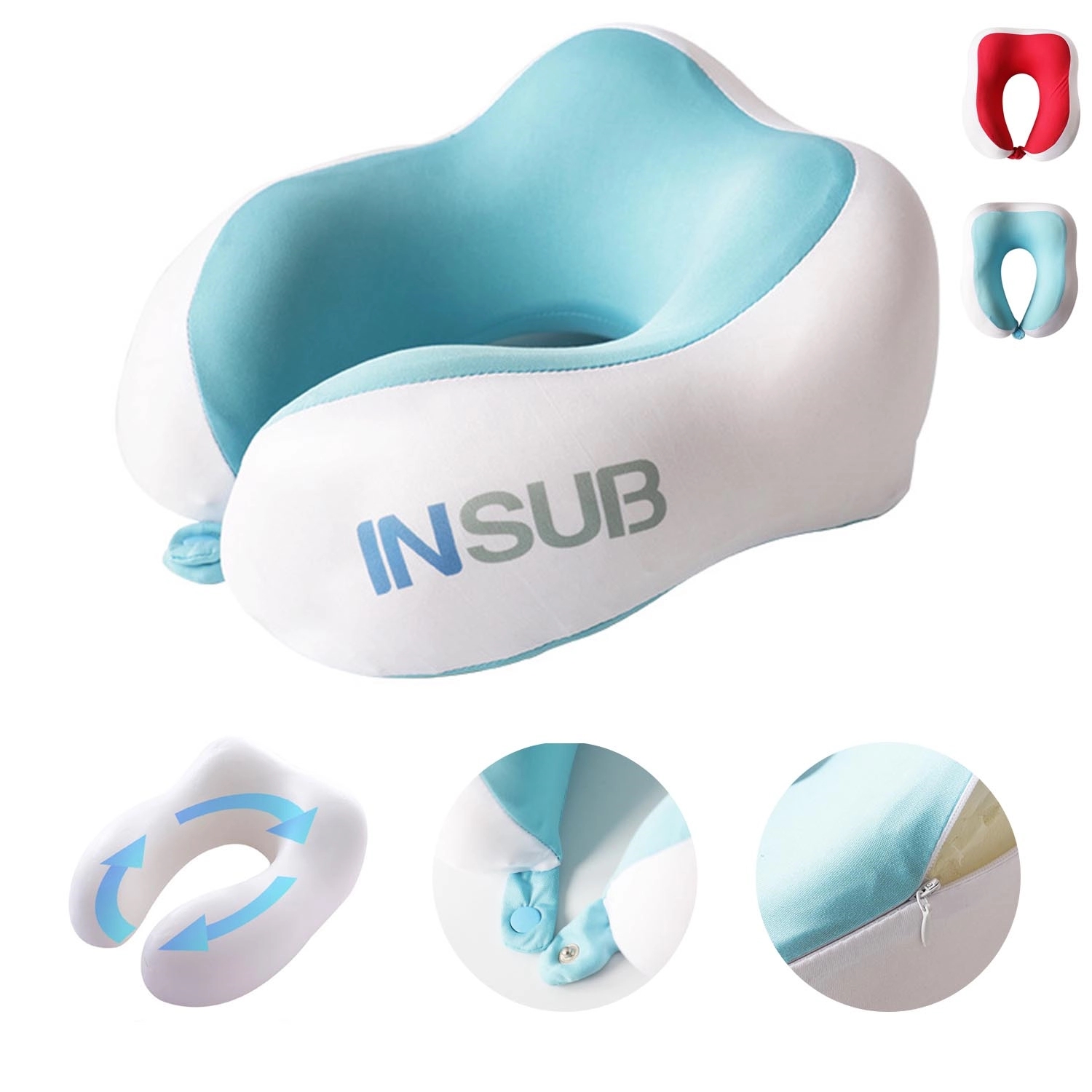 Polyester U Shaped Neck Pillow 2