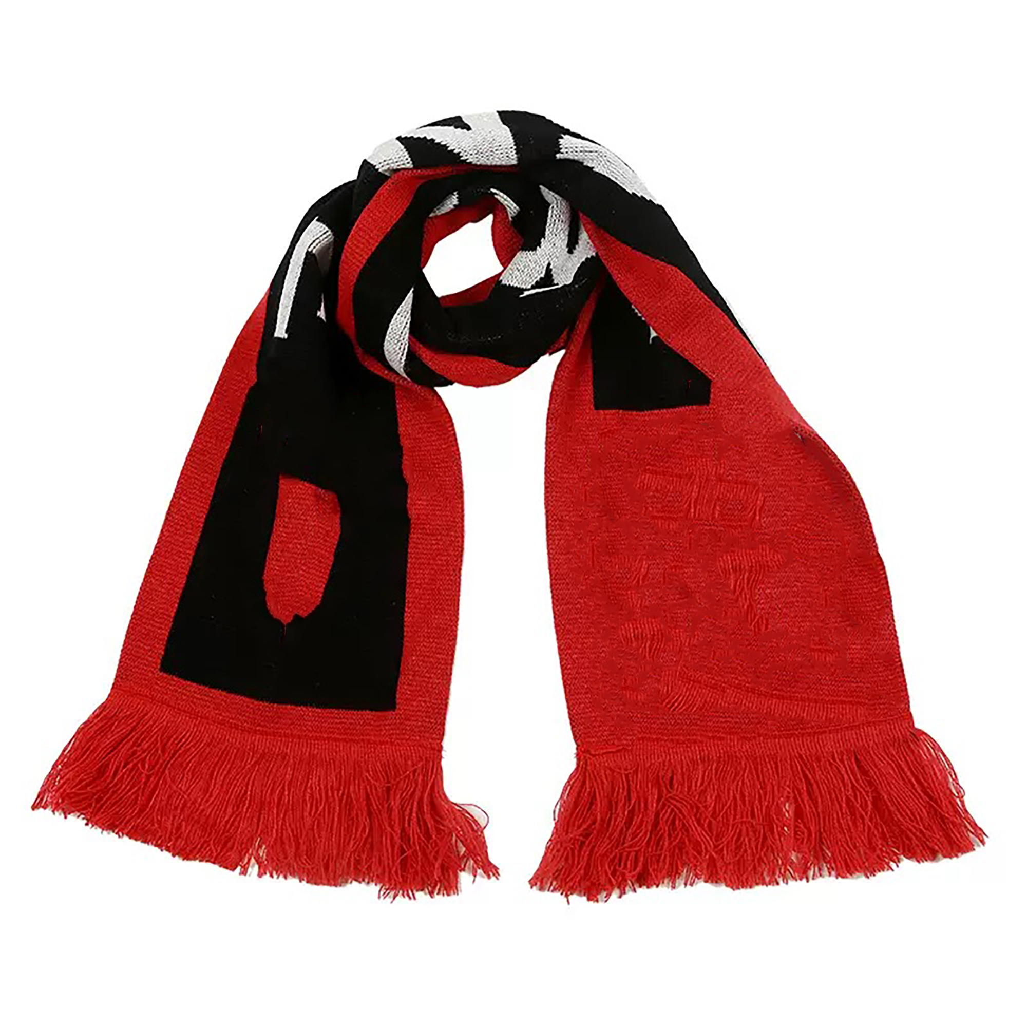 Double-Sided Knit Acrylic Scarf with Custom Design 6