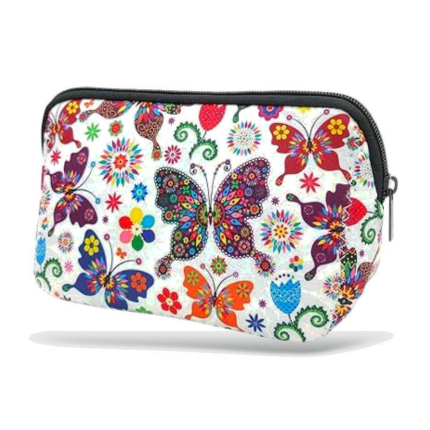 Waterproof Nylon Cosmetic Bag w/ Zipper 8