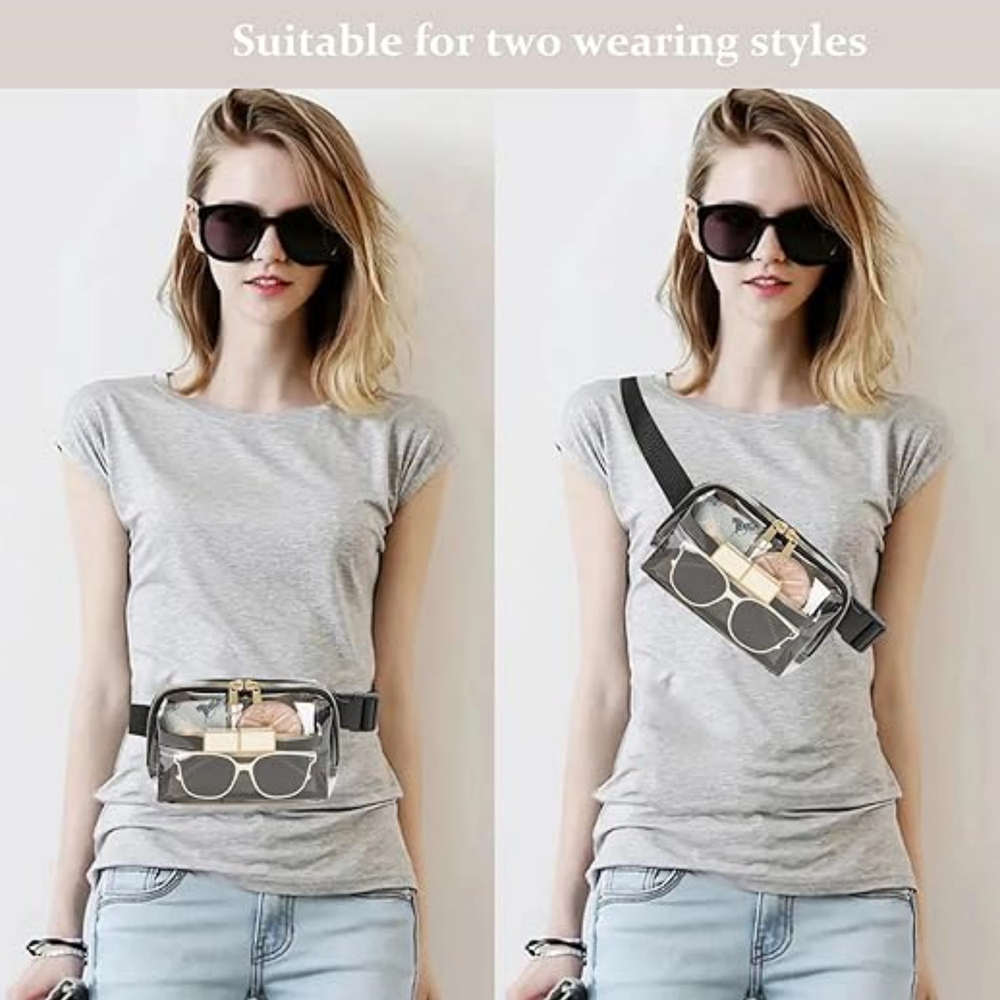 Clear Stadium Crossbody Bag 7
