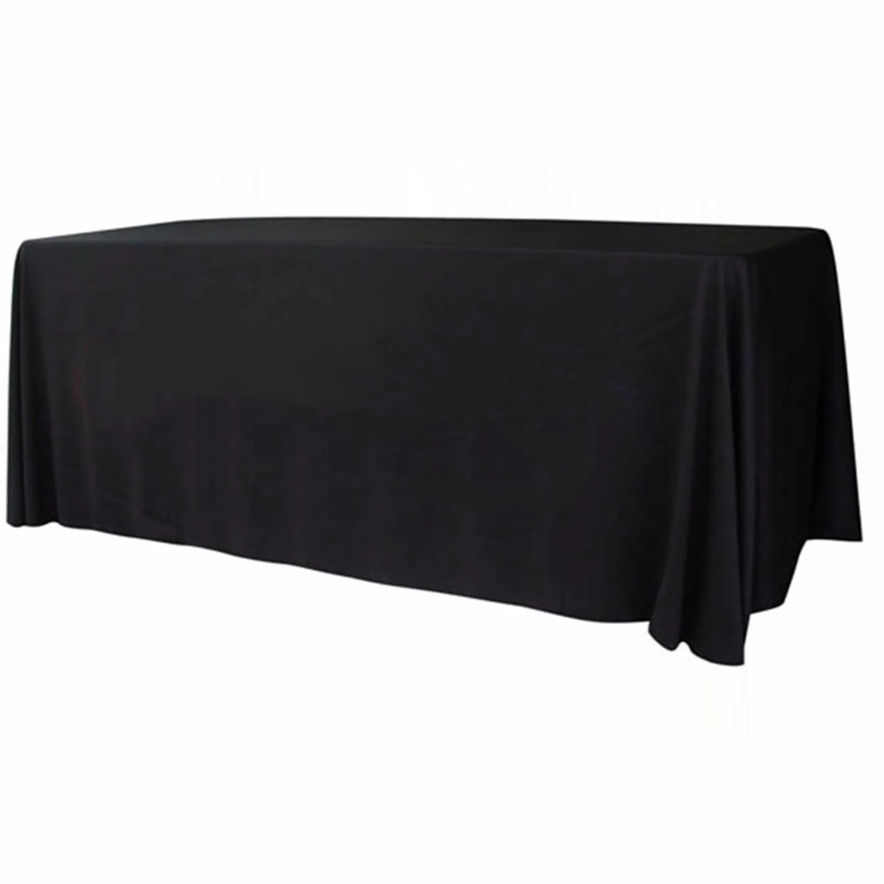 6 ft Polyester Rectangular Table Cloth MOQ 5PCS 5