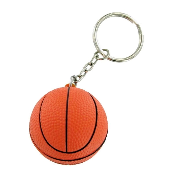 Basketball Stress Ball Keychain 3