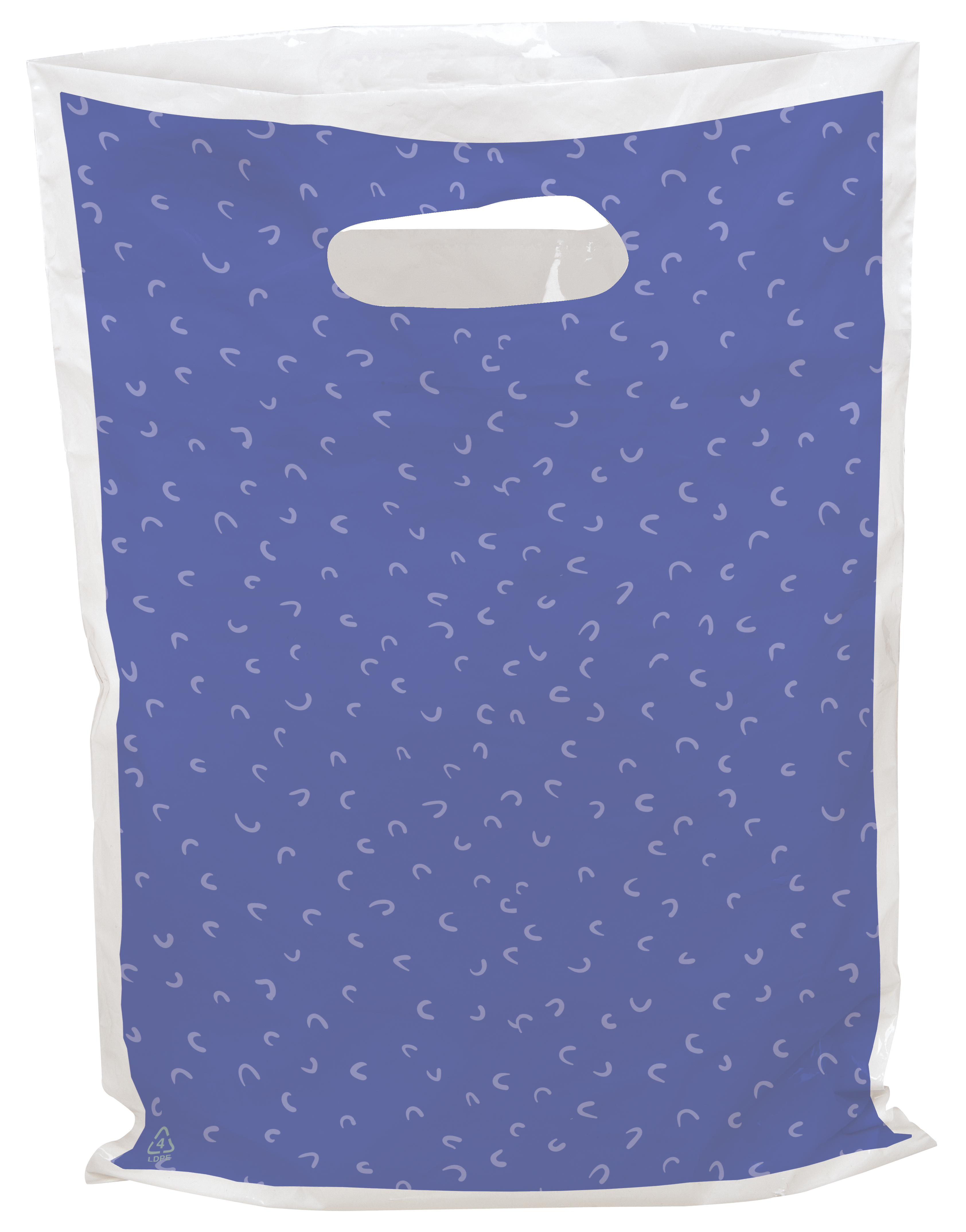 Playful Patterns Predesigned Plastic Bag (12" x 15") 3