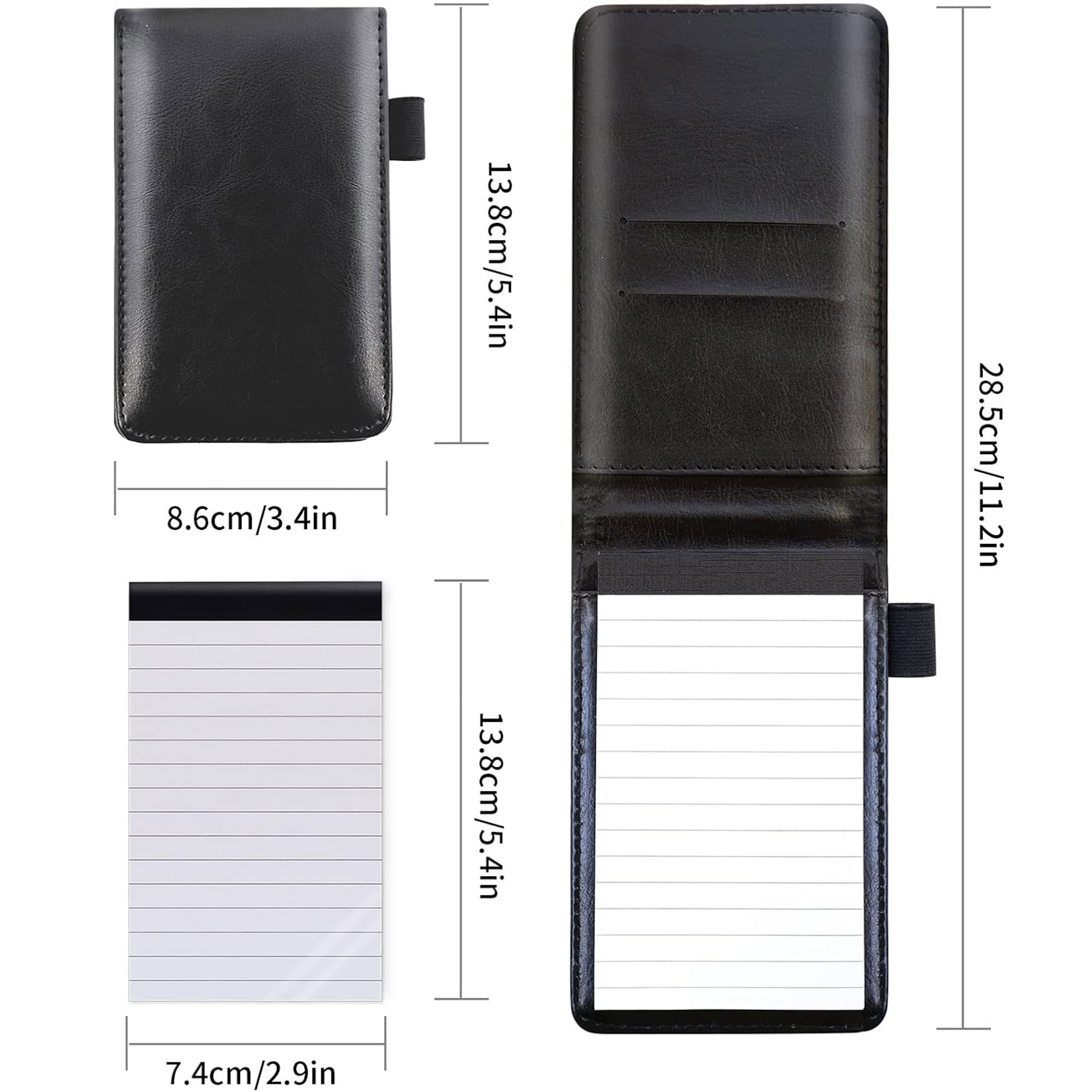 Mini PU Leather Pocket Notebook 8