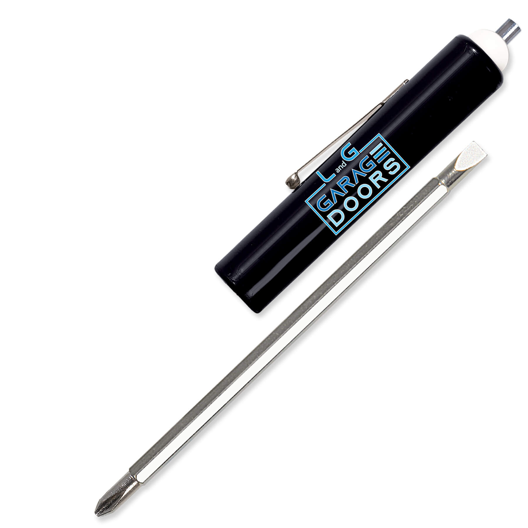 Jumbo Pocket Screwdriver Reversible Flat Blade + Magnet 21