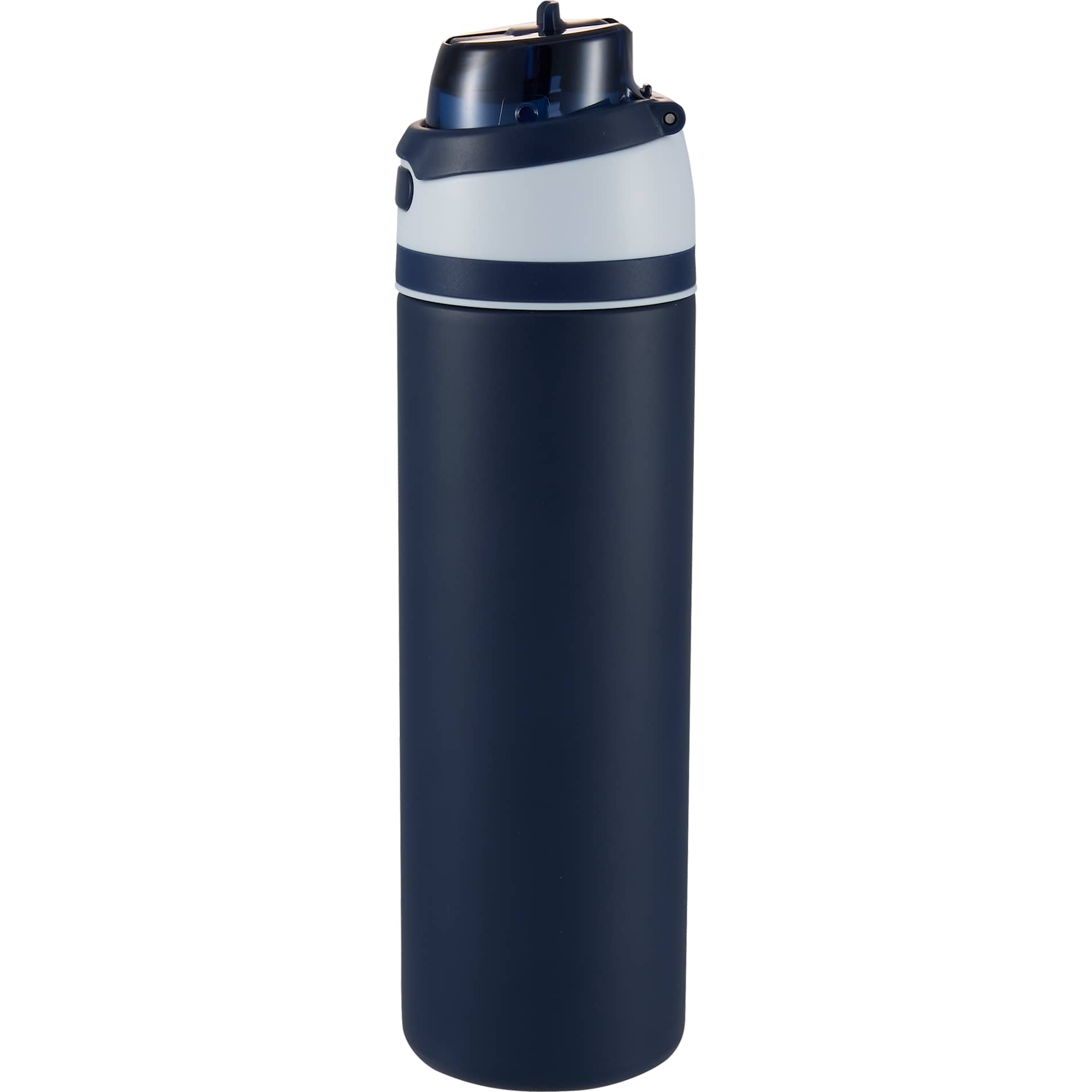 Elvin 28oz Recycled Stainless Flip Straw Bottle, custom water bottle with logo imprint 164