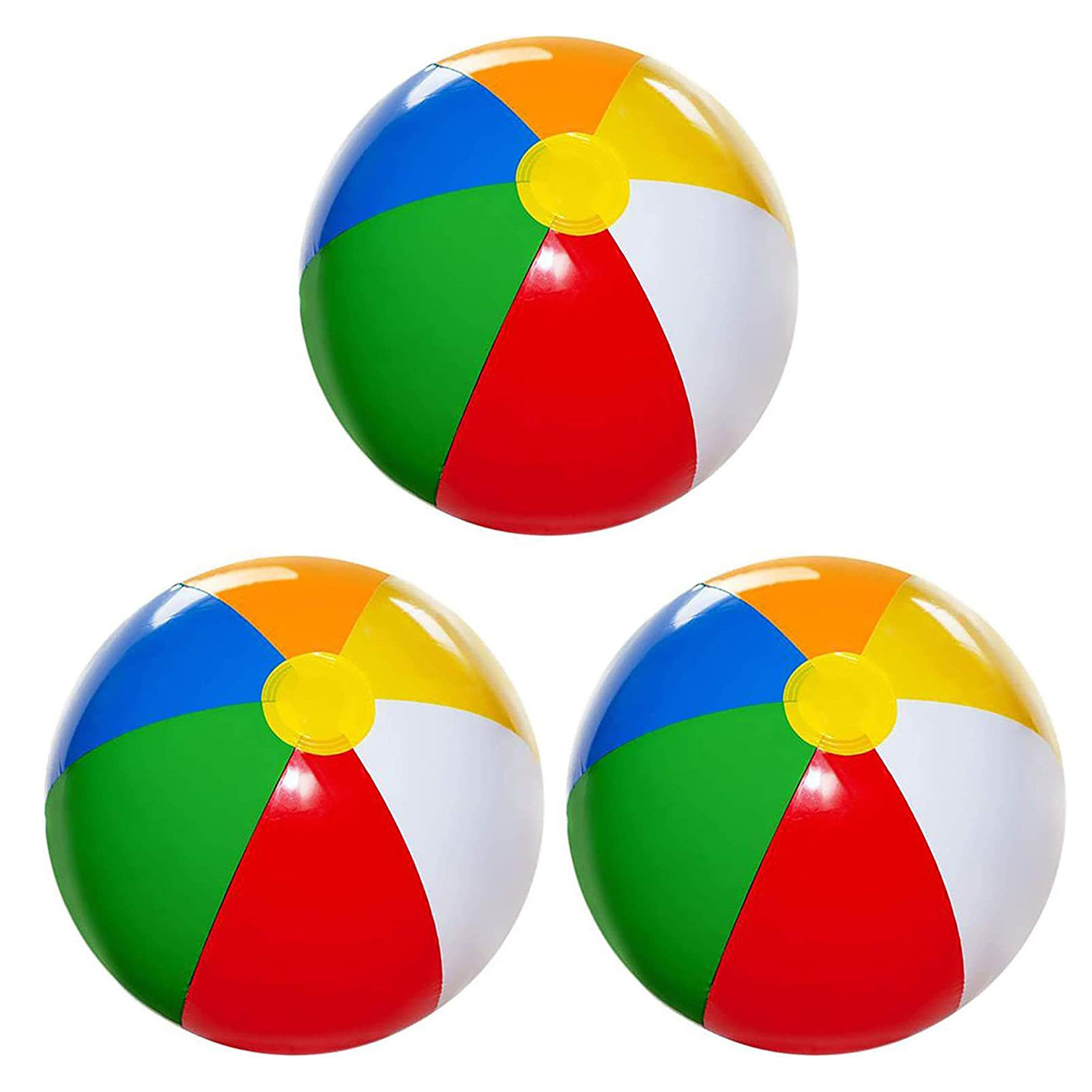 16" Rainbow Inflatable Beach Ball 3