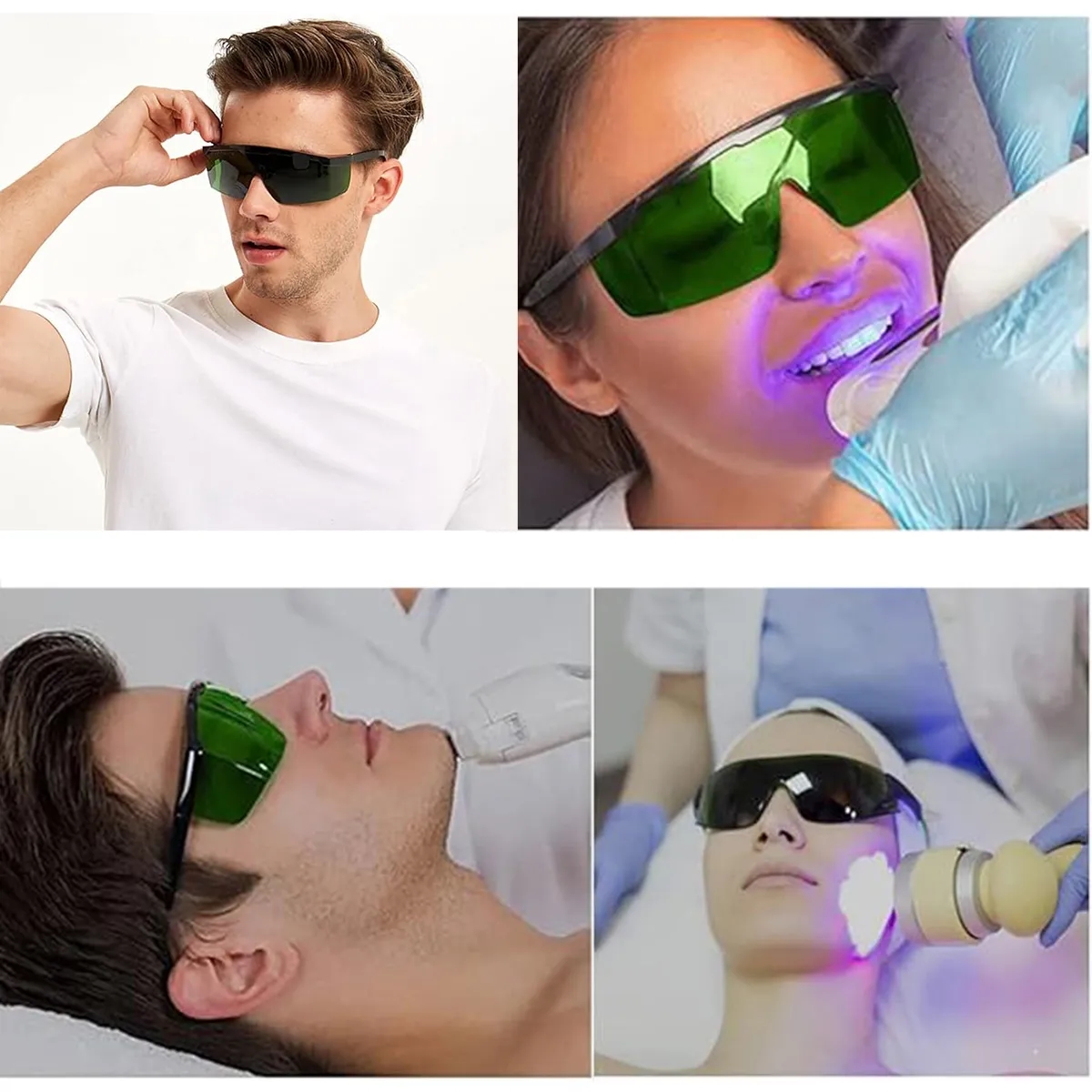 Side Shield Unisex Laser Safety Eyewear Glasses Goggles 2