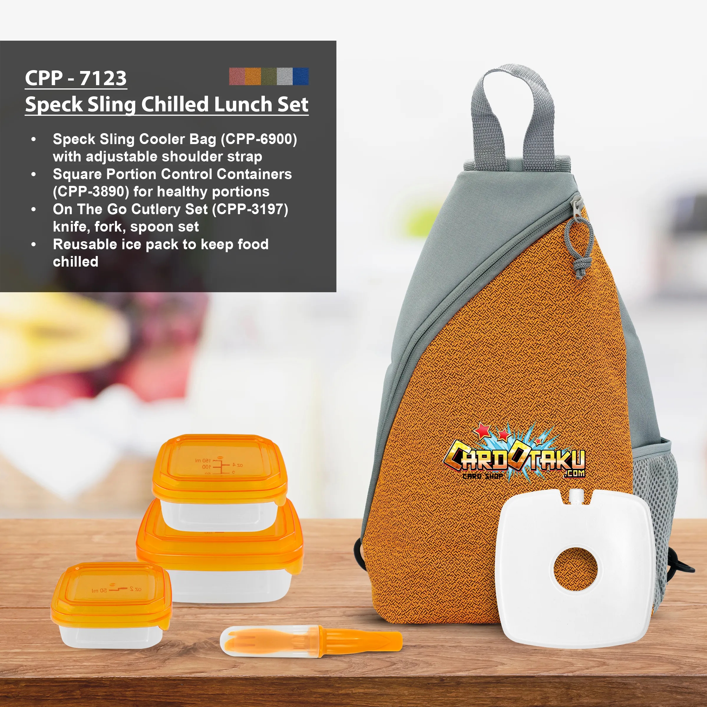 SPECK SLING CHILLED LUNCH SET 8