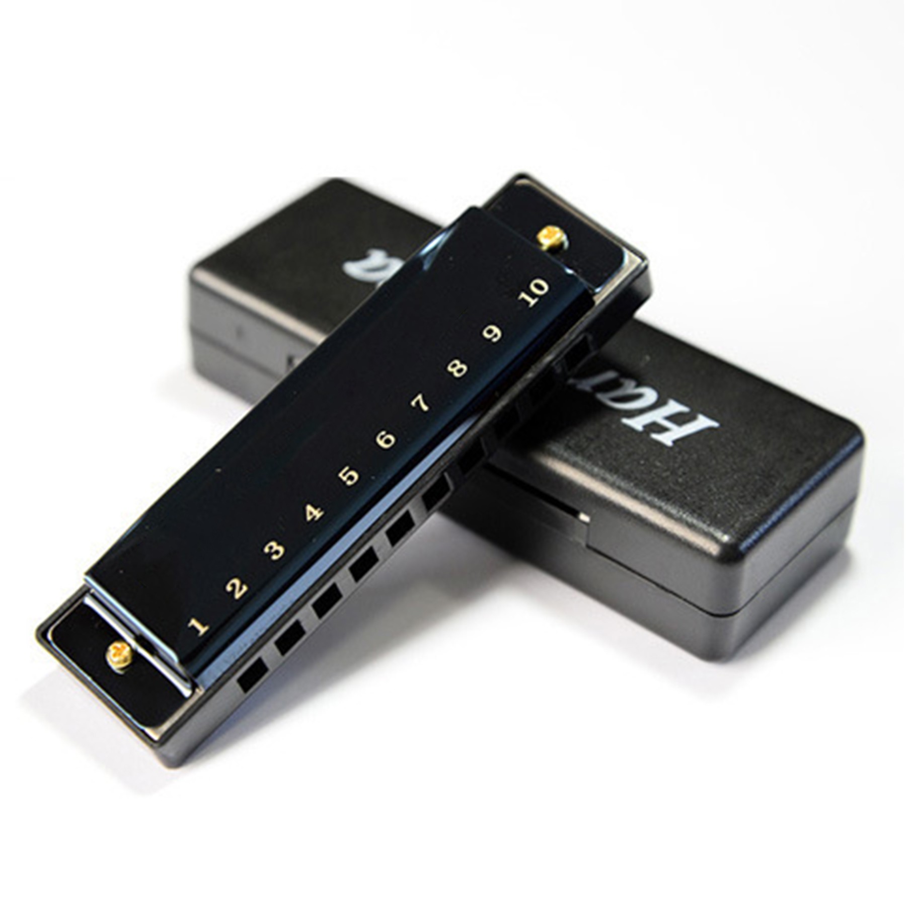 Titanium Gold Blues Harmonica For Children 5