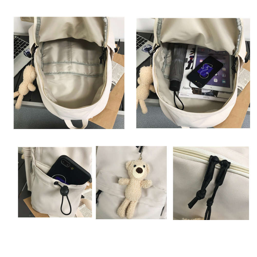 Nylon Classic School Backpack 5