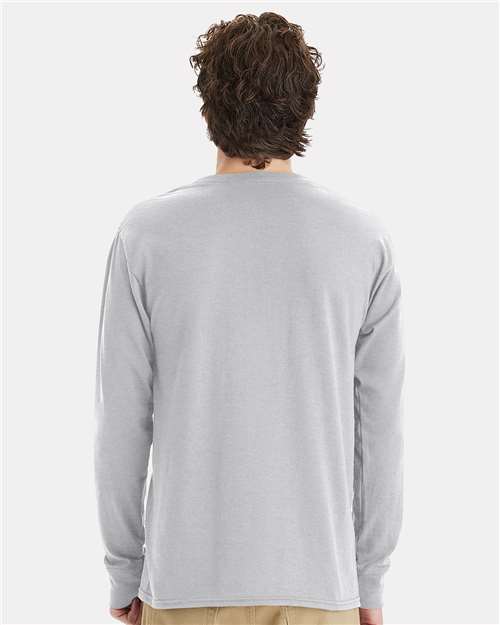 Unisex Workwear Long Sleeve Pocket T-Shirt - W120 7